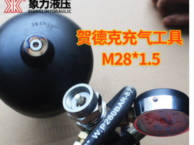 厂家现货隔膜式蓄能器充气工具 M28*1.5充氮工具 剪板机充氮装置