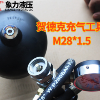 厂家现货隔膜式蓄能器充气工具 M28*1.5充氮工具 剪板机充氮装置