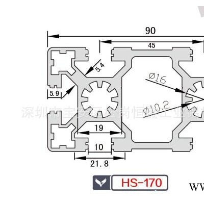 工业铝型材.4590铝型材