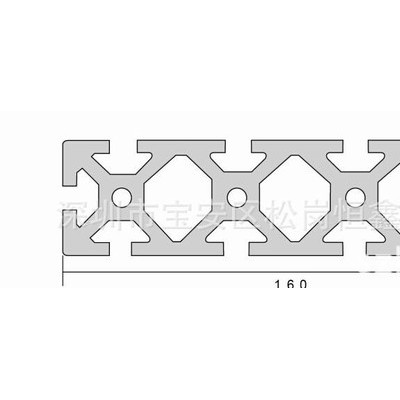 深圳工业铝型材.40160加厚铝型材