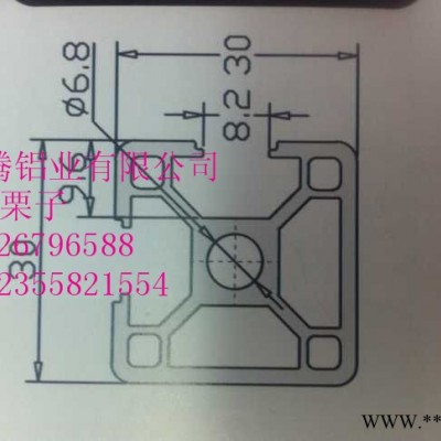 上海安腾铝业生产批发工业铝型材AT-8-3030E