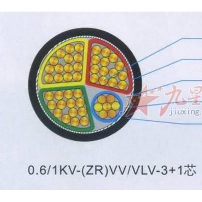 供应江南交联线缆有限公司 VLV 4 0.6/1KV4方  铝线缆