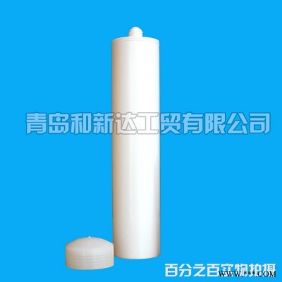 **现货空白玻璃胶瓶 工业胶空胶筒 HDPE 300ML 塑料瓶 硅酮胶胶桶